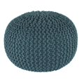 thumbnail image 1 of Ashley Furniture Nils Sphere Pouf in Teal, 1 of 2