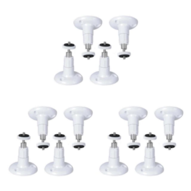 Wweixi 4pcs Exquisite Craft Wall Camera Bracket With Flexible 360° Rotation Stable 3Set