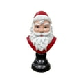 thumbnail image 2 of Estatua de cabeza de Papá Noel, decoración navideña, artículo de colección, estantería 27 cm, 2 of 7