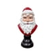 thumbnail image 2 of Estatua de cabeza de Papá Noel, decoración navideña, artículo de colección, estantería 27 cm, 2 of 7