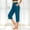 A1_Blue, variant on Womens Dressy Casual Capri Pants 2Pc Womens Stretch Capris Casual Capris Slacks Leisure Pedal Pushers Dressy Casual Business Capris Pull On Pedal Pushers Relaxed Fit Work Capris Sky Blue 4Xl