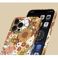 thumbnail image 4 of Retro Flowers Case Compatible with iPhone 12 Mini,Aesthetic Art Design Full Cover Protective Case, 4 of 5