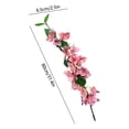 thumbnail image 3 of Silk Flowers for Home Decor Indoor Artificial Bougainvillea Stems Faux Flower Arrangements Realistic Silk Fake Flowers for Home Decor Vase Centerpiece Wedding Party Office Decor, 3 of 7