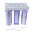 thumbnail image 1 of Cateissary 3 filtros de agua del sistema del UDF CTO del cartucho de filtro de la etapa para el hogar Cocina y Comedor, 1 of 1