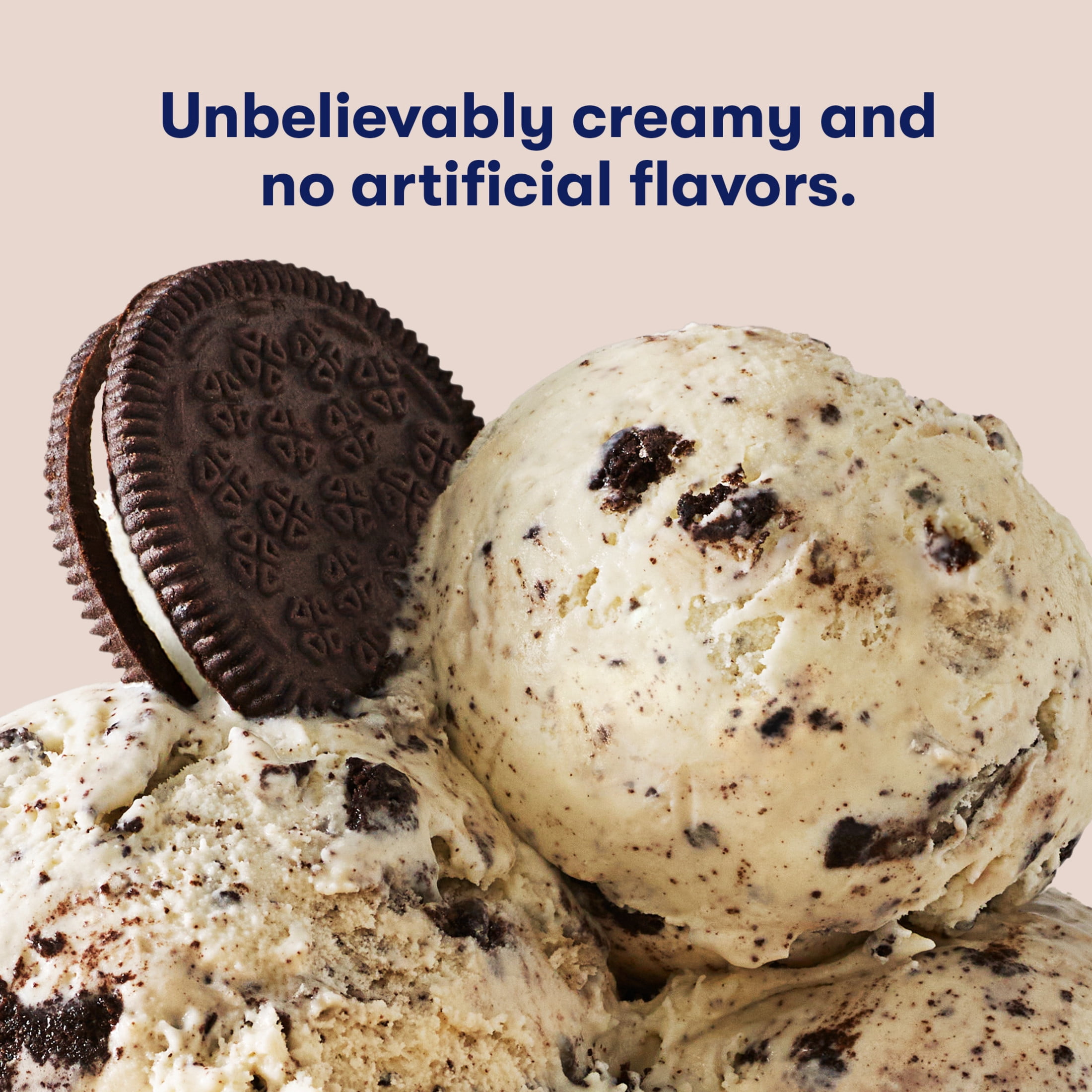Tillamook Original Premium Cookies And Cream Ice Cream, 48 fl oz