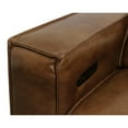 thumbnail image 3 of Riseholme Reclining Sofa with Barista Brown Legs in Contemporary Tan Leather, 3 of 11