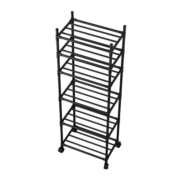VWRXBZ Corner Shelf, 66.9 Inch Kitchen Storage TrolleyLiving RoomSnack ShelfBook Toy OrganiserBathroomBathroom ToiletriesShelving Trolley Shelf Organizer