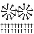 thumbnail image 1 of USHOBE 100pcs Drum Set Screws With Washers Durable Drum Accessories Lug Replacement Easy Installation And Use, 1 of 8