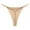 Beige, variant on cfhntfmh Thongs for Women Low Waisted G-String Underwear Soft Breathable High Cut T-Back Bikini Panties
