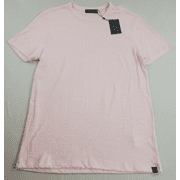new GFORE G/FORE men tee t-shirt G4MF22K60 blush pink cotton L $85