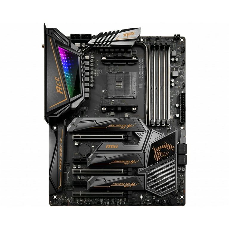 MSI MEG X570 ACE ジャンク MSI MEG X570 ACE Motherboard - Walmart.com