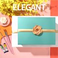 thumbnail image 3 of PACKHOME 3 Gift Boxes 9.5x7x4 inches, Bridesmaid Boxes, Rectangle Collapsible Boxes with Magnetic Lid for Gift Packaging (Glossy Metallic Blue), 3 of 7