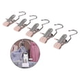 thumbnail image 3 of 3x5x Pinzas Para La Ropa Resistentes Clips Para Perchas De Botas Para Jeans Bufanda De Seda Botas Altas Rosa, 3 of 6