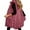 Red, variant on Long Puffer Vest Women Hooded Diamond Quilted Sleeveless Padded Gilet Oversized A‑Line Waistcoat with Side Split Snap Buttons Fall Winter Outerwear