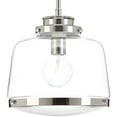 thumbnail image 2 of P500061-104-Progress Lighting-Judson - Pendants Light - 1 Light in Farmhouse style - 11 Inches wide by 11.25 Inches high-Polished Nickel Finish, 2 of 9
