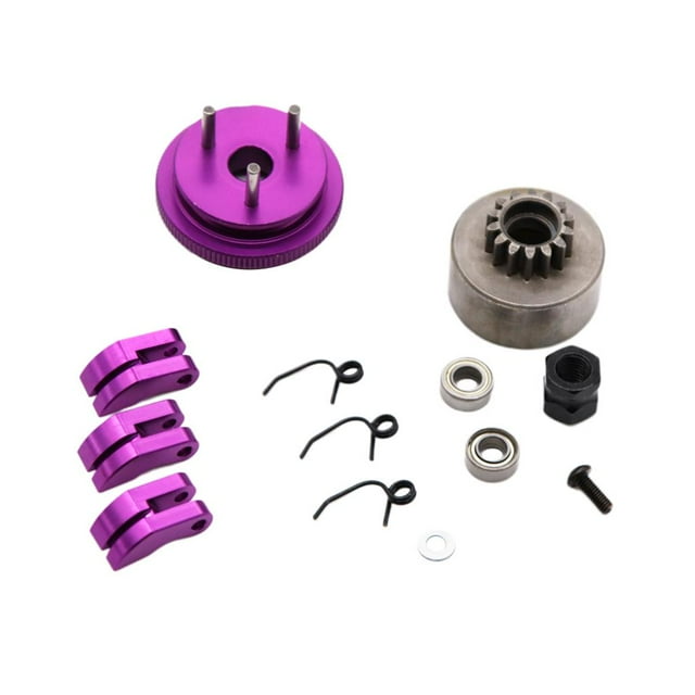 TISHITA RC Car Truck Model 14T Gear Flywheel with Bearing Shoe Sets for HSP, HPI Vehicle