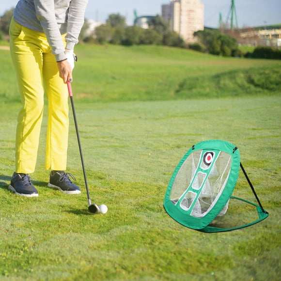 DECORNIJIA Golf Chipping Net Green for Outdoor Use Professional Practice Net for Golfers