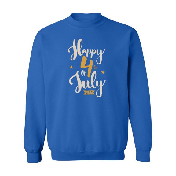 Usa Independence Day Vintage Sweatshirt Men -Image by Shutterstock, Male Medium