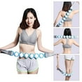 thumbnail image 1 of Portable Body Massage Roller Rope Ball Shoulder Massager for Upper Back Lower Back Thighs Legs and Calves, 1 of 7