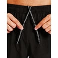 thumbnail image 5 of Men's Quick Dry Athletic Shorts,7 Inch Inseam Drawstring Workout Shorts with Zipper Pockets, Lightweight Breathable Running Shorts,Black,S, 5 of 7
