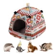 thumbnail image 4 of Tholdsy Nido de loro colgante, accesorio de vivienda Universal para en interiores y exteriores, accesorios para mascotas, redes de animales para casa Electrónica, 4 of 6