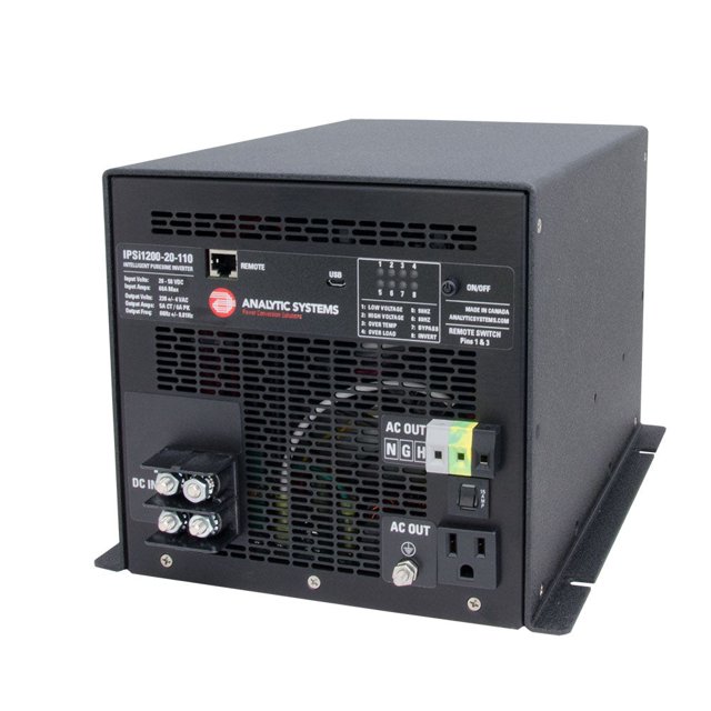 Sistemas de análisis de inversores AC Intelligent Pure Sine Wave 1200W