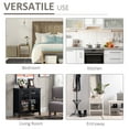 thumbnail image 4 of Vanessa Sideboard Buffet Cabinet - Espresso, 4 of 10