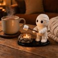 thumbnail image 4 of Halloween Campfire Tealight Holder Multi-Purpose Halloween Tealight Stand Centerpiece for Home Mantel Shelf Desk Decors, 4 of 4