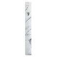 thumbnail image 2 of Aluminum Mezuzah Case with 3D Painted Shin Design Easy Peel and Stick Judaica kosher mezuzah for door (White Marble, 7 Inches), 2 of 5