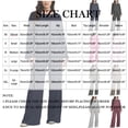 thumbnail image 3 of 2 Piece Outfits Summer,Womens Two Piece Sets Casual Long Sleeve Crewneck Tops and Wide Leg Trouser Baggy Comfort Loungewear Travel Outfit, 3 of 6