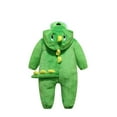 thumbnail image 4 of Baby White Cow Green Dinosaur Blue Shark Costumes Toddler Outfit Infants Romper, 4 of 7
