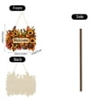 thumbnail image 7 of Small Fall Wreath, Welcome Sign, Autumn Door Decor for Front Door | Cute Hello Fall wreath for front door, wall, office, entryway, and indoor outdoor autumn harvest decor. A, 7 of 7