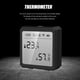 thumbnail image 1 of Higrómetro interior con sensor de temperatura y humedad WIFI con pantalla LCD (negro), 1 of 5