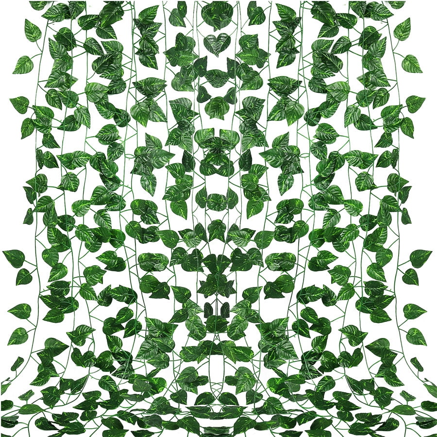 24pcs 158 Feet Fake Ivy Leaves Fake Vines Artificial Ivy, Silk Ivy Gar –  Lasercutwraps Shop