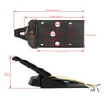 thumbnail image 5 of Upgrades LED Tail Light & Turn Signals Combo High Visibility Motorcycle Rear Guard LED Tail Light ABS for Automotives, 5 of 15