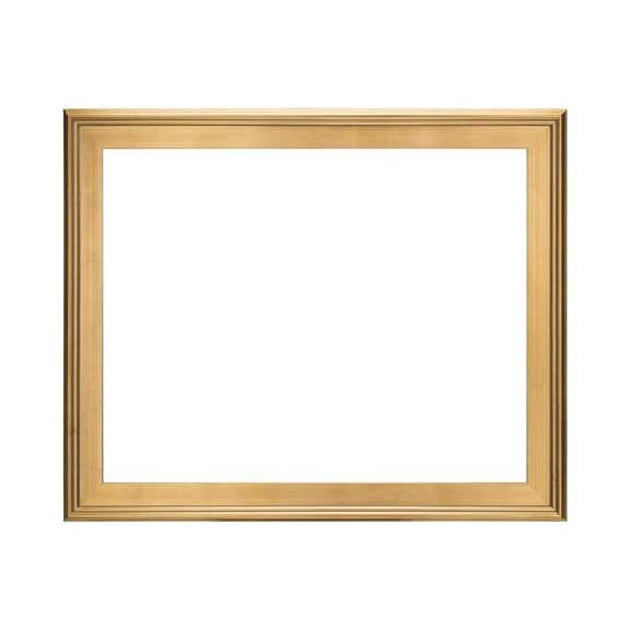 Creative Mark Plein Air Style Frame, Hand Leafed Gold, 24x30" - 2.75" Wide Moulding with 1/2" Rabbet Depth, Open Back W/O Glazing, Museum Quality, For Art Panels, Stretched Canvas, Pictures & More