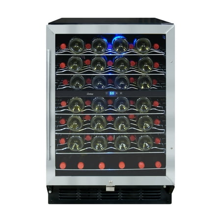 58-Bottle Cooler With Interior Display