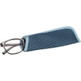 thumbnail image 4 of M+ Glasses Adult Plano Blue Light Lens Injection Unisex Frames, Parker, Grey Crystal, 51.0 - 21.0 - 141, with Case, 4 of 5