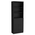 thumbnail image 2 of FM FURNITURE Reid 2 Piece Living Room Set Black Engineered Wood, 2 of 6