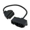 thumbnail image 2 of NIBOLOG 7 Pin Connector Adapter - OBD1 to OBD2 Diagnostic Scanner Cable Adaptor for Ford, 2 of 7