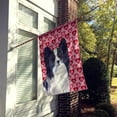 thumbnail image 2 of Papillon Hearts Love Valentine's Day Flag Canvas House Size, 2 of 2