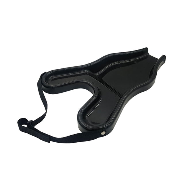 Bandeja para lavar el cabello, bandeja para champú, cuenco portátil para champú, estación para cabecera de cama para personas mayores. negro