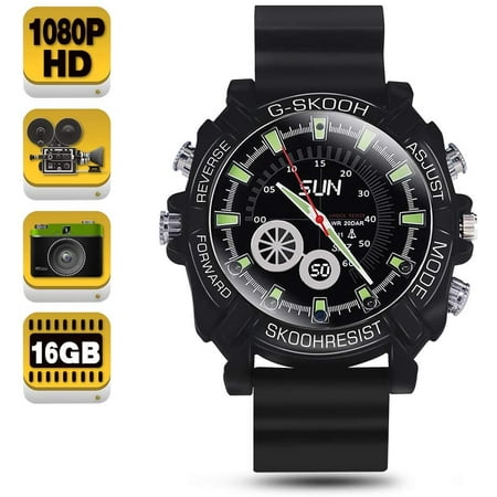 spy camera watch 1080p