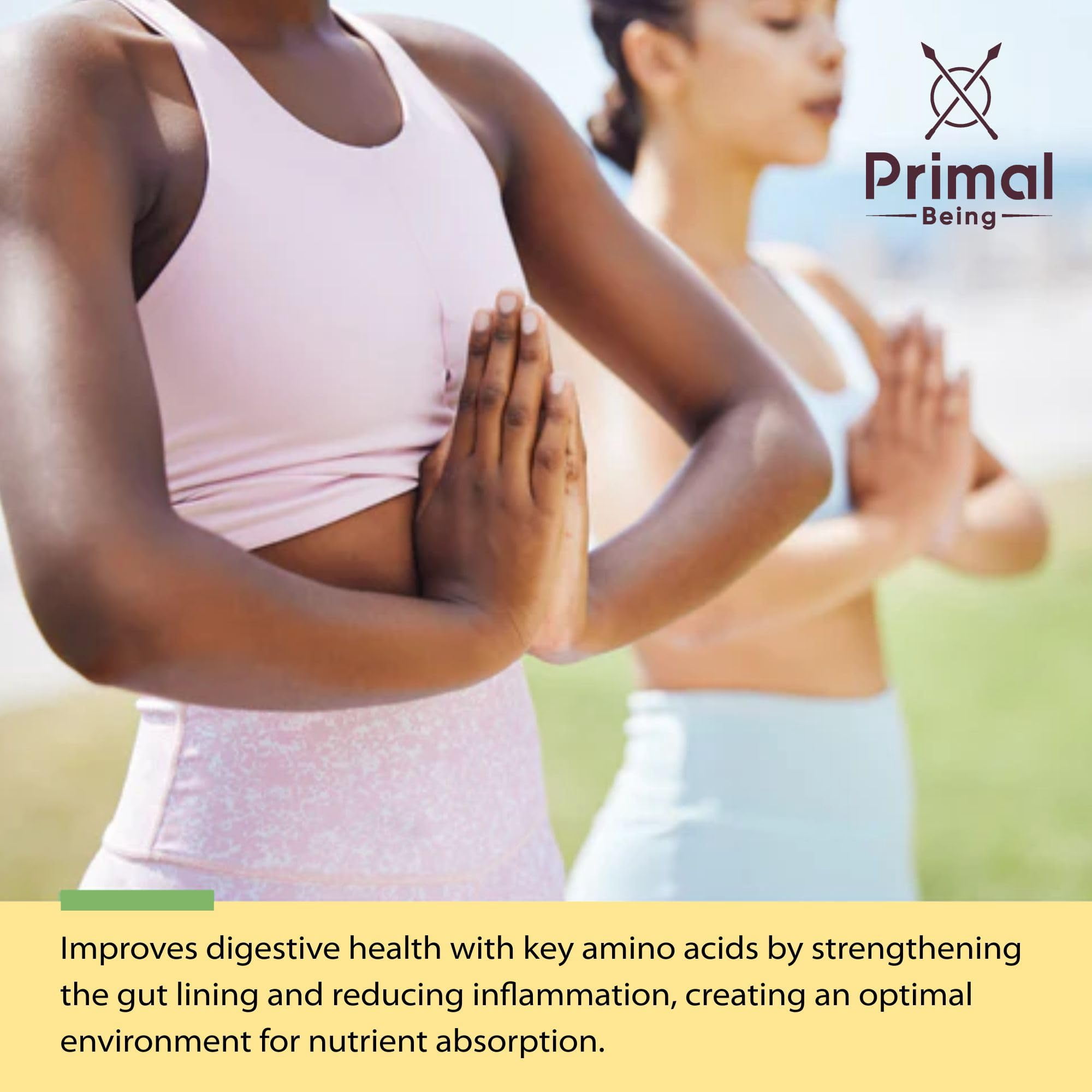 Primal Being Grassfed Beef Cartilage Collagen (Type I-V & XI)- Supports Hair, Skin, Nails, Joint Health, Immunity, Digestion, Post Exercise Recovery - 120 Capsules, 3000 mg per Serving