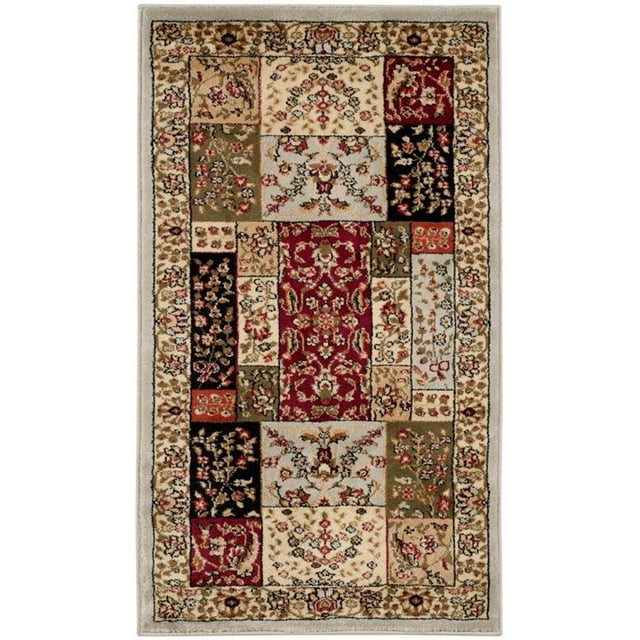 Safavieh Lyndhurst 5' Carré Puissance Tapis à la Main en Gris