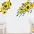 thumbnail image 3 of Bearachild Flores de de pared, póster de paredes extraíbles simples transparentes, fácil de instalar, adornos de girasoles, decoración económica Decoración del hogar Tipo-02 Bearachild HA075029-02, 3 of 6