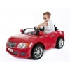 Monster Trax Convertible Car 12-Volt Battery-Powered Ride-On, Red