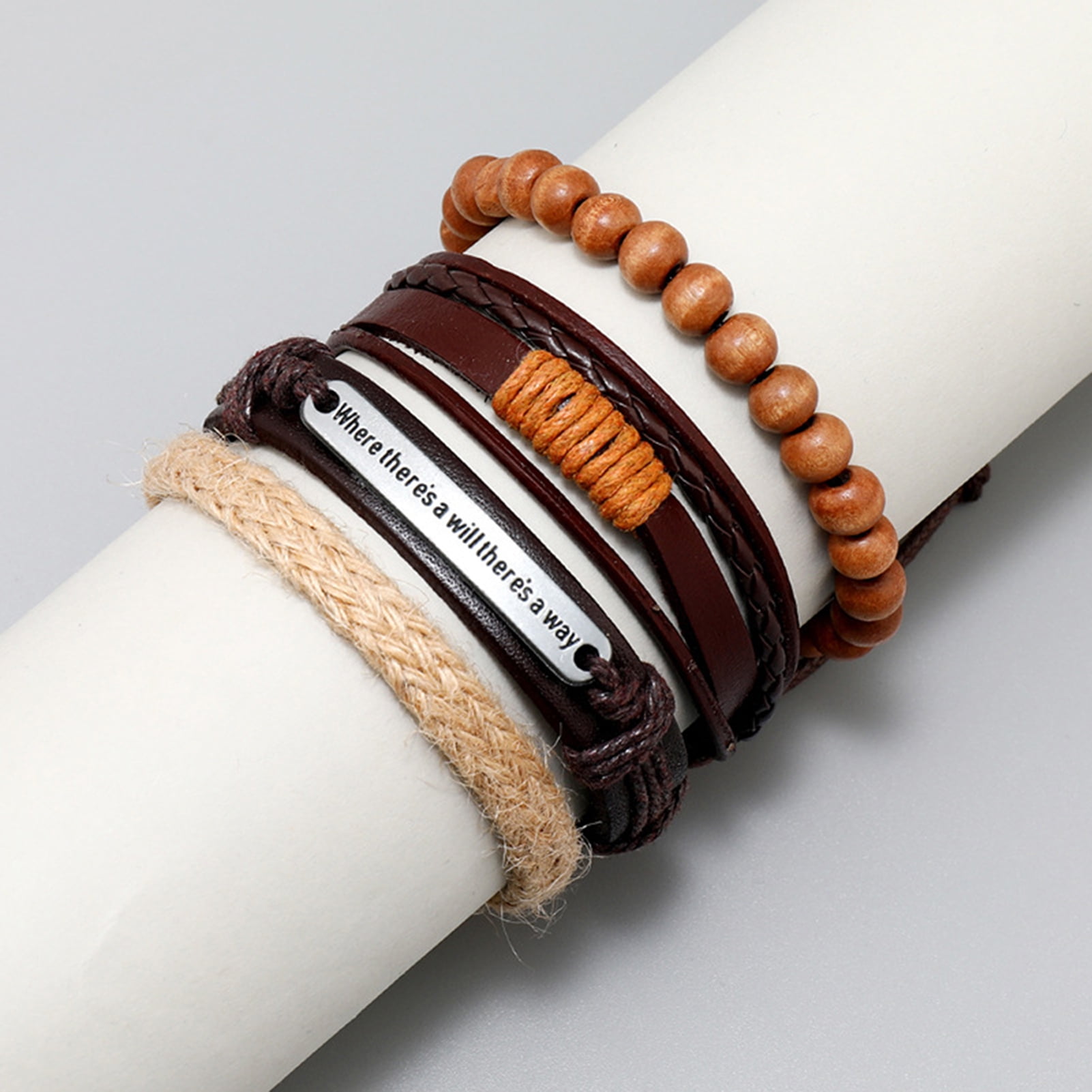 Knot Leather Bracelet - Mens Accessories - Bracelets - The Handshake