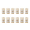 thumbnail image 4 of 2" X 3" Scented Pillar Candle Sweet Vanilla Bliss - Set of 12, 4 of 4