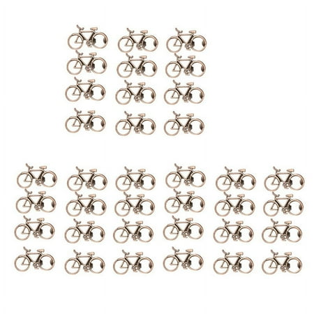 

36 Pcs Bicycle Bottle Opener for Wedding Party Souvenir Gift Metal Beer Bottle Opener Party Favors Gifts(Antique Bronze)